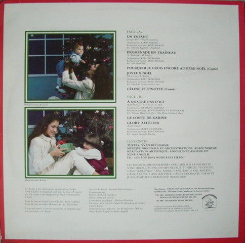 Céline Dion / Chants Et Contes De Noël - LP (Used)