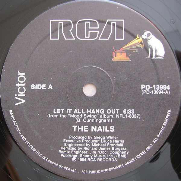 The Nails / Let It All Hang Out - LP (12'')