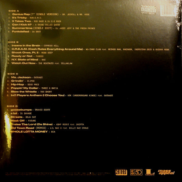 Various / Raised By Rap: 50 Years Of Hip Hop - LP