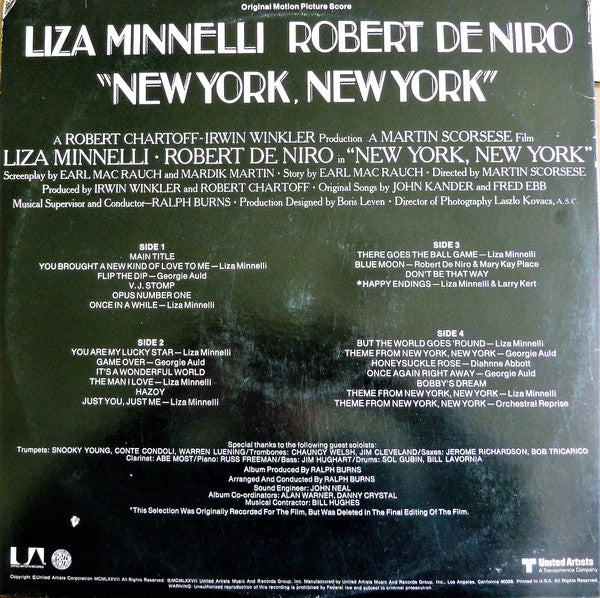 Soundtrack / New York, New York - LP USED