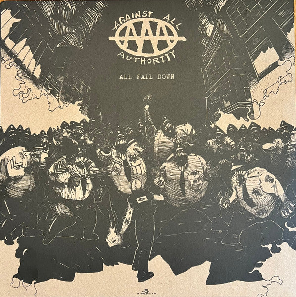Against All Authority / All Fall Down - LP RED