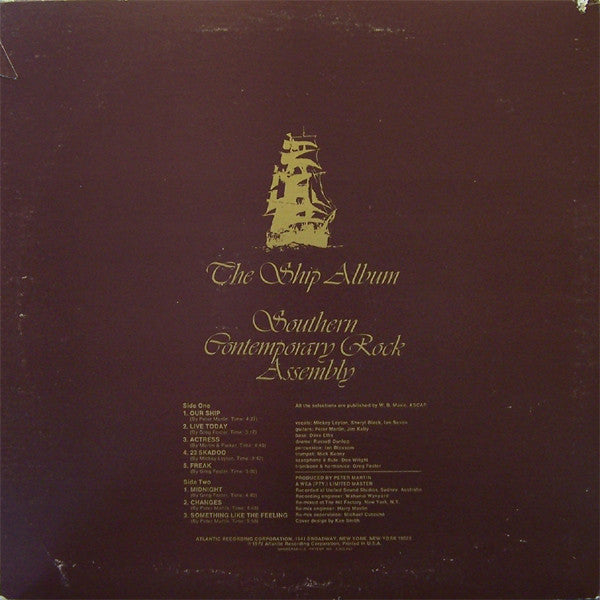 Southern Contemporary Rock Assembly / The Ship Album - LP USED