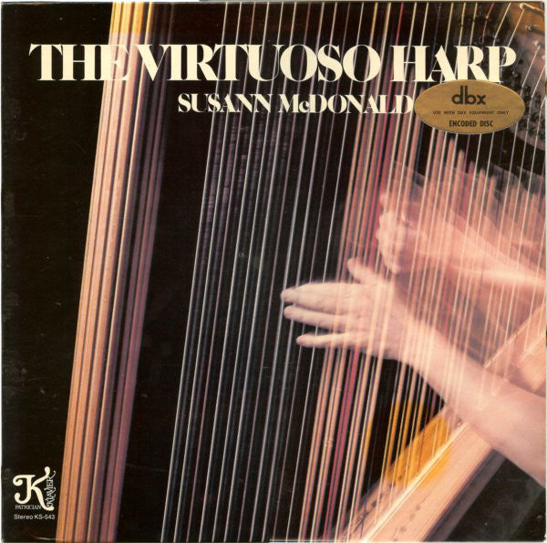 Susann McDonald / The Virtuoso Harp - LP Used