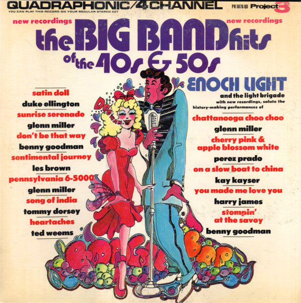 Enoch Light And The Light Brigade / The Big Band Hits Of The 40s & 50s - LP (used)