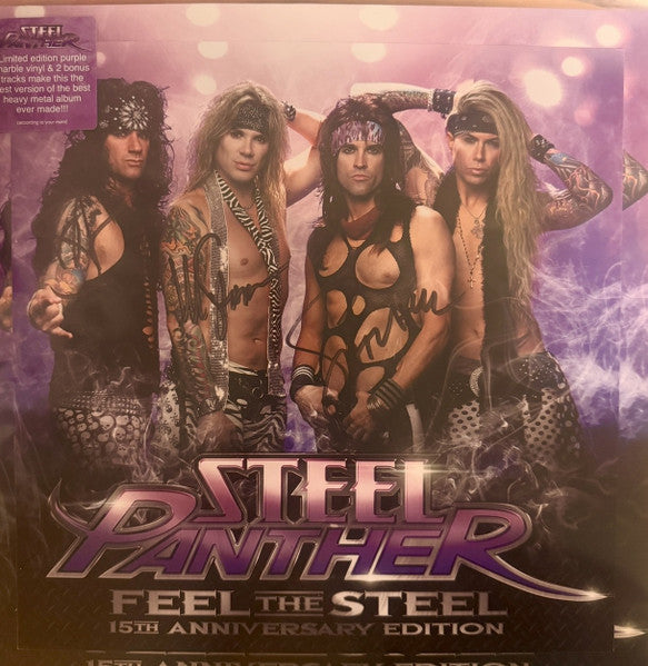 Steel Panther / Feel The Steel 15th Anniversary Edition - LP PURPLE