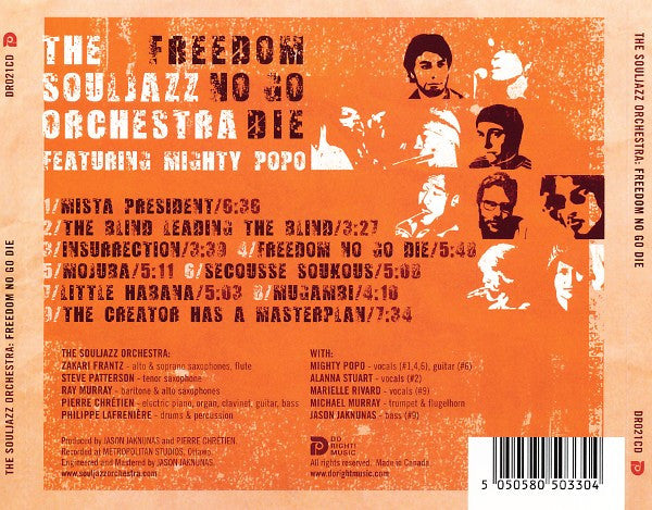 The SoulJazz Orchestra / Freedom No Go Die - CD