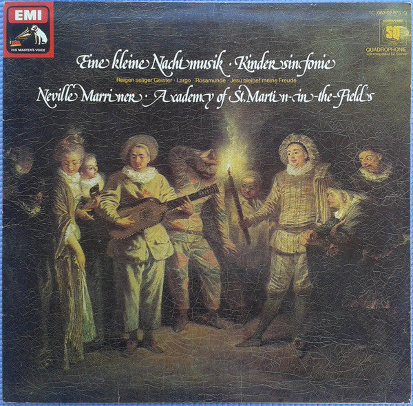 Neville Marriner & Academy Of St. Martin-in-the-Fields / Une petite musique de nuit • Kindersinfonie - LP Occasion