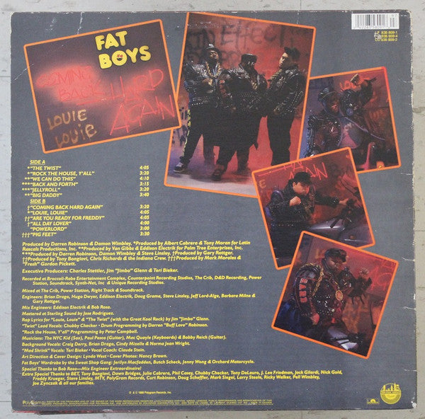 Fat Boys / Coming Back Hard Again - LP (Used)