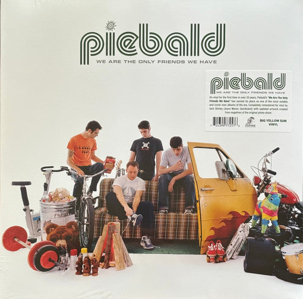 Piebald / We Are The Only Friends We Have - LP YELLOW