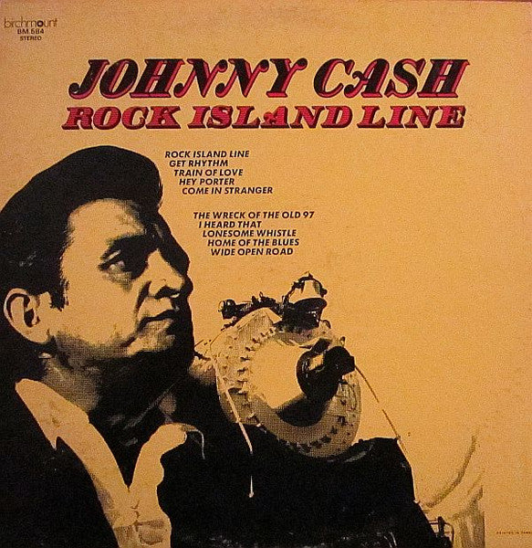 Johnny Cash / Rock Island Line - LP Usagé