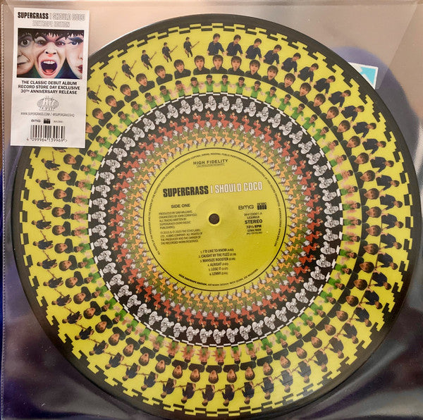 Supergrass / I Should Coco - LP PICT DISC ZOETROPE