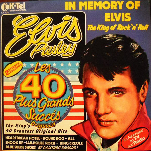 Elvis Presley / Les 40 Plus Grands Succes Originaux - 2LP Used