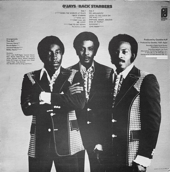 O'Jays / Back Stabbers - LP USED