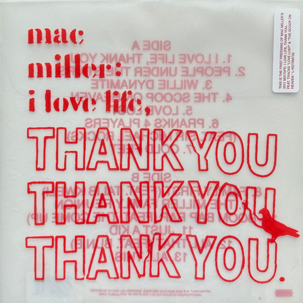 Mac Miller / I Love Life, Thank You - LP CLEAR