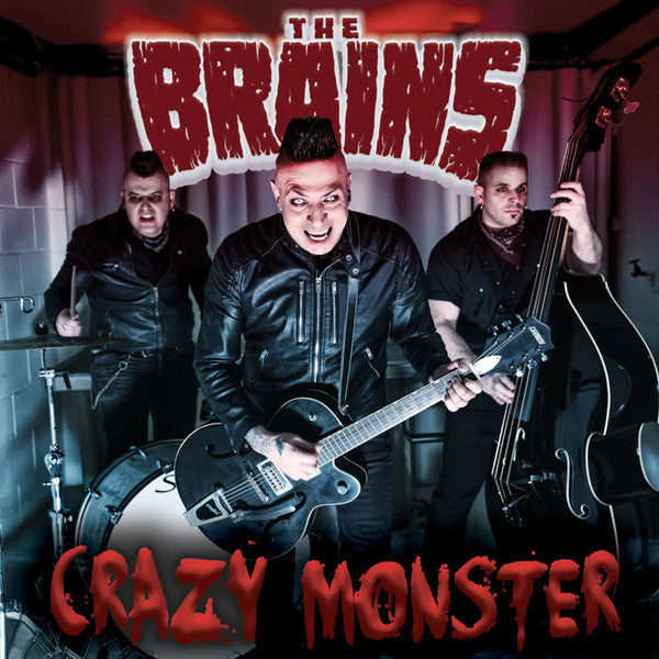 The Brains / Crazy Monster - LP RED MARBLE