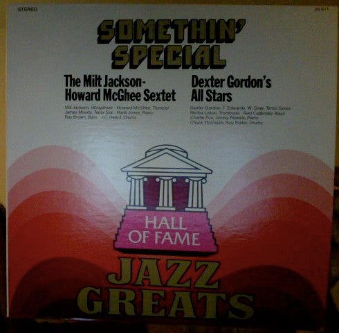 Milt Jackson - The Howard McGhee Sextet, Dexter Gordon's All Stars / Somethin' Special - LP Used