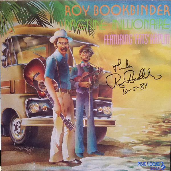 Roy Bookbinder* featuring 'Fats Kaplin'* – Ragtime Millionaire - LP Used