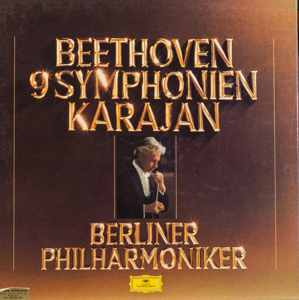 Karajan*, Berliner Philharmoniker / 9 Symphonien Beethoven - LP Used