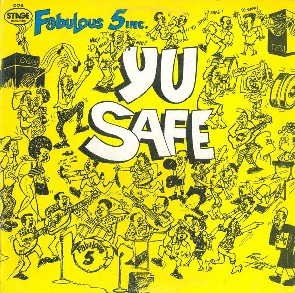 Fabulous Five Inc. / Yu Safe - LP Used