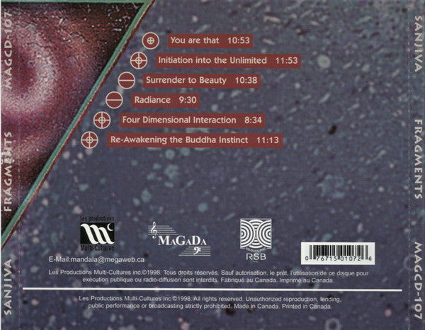 Sanjiva / Fragments - CD (occasion)