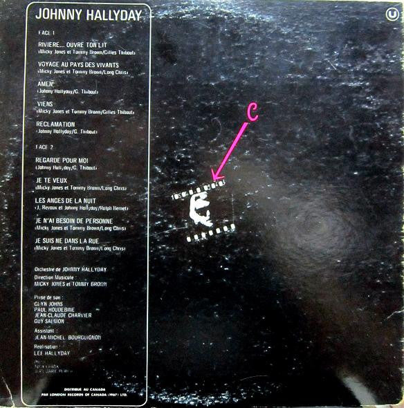 Johnny Hallyday / Rivière... Ouvre Ton Lit - LP USED