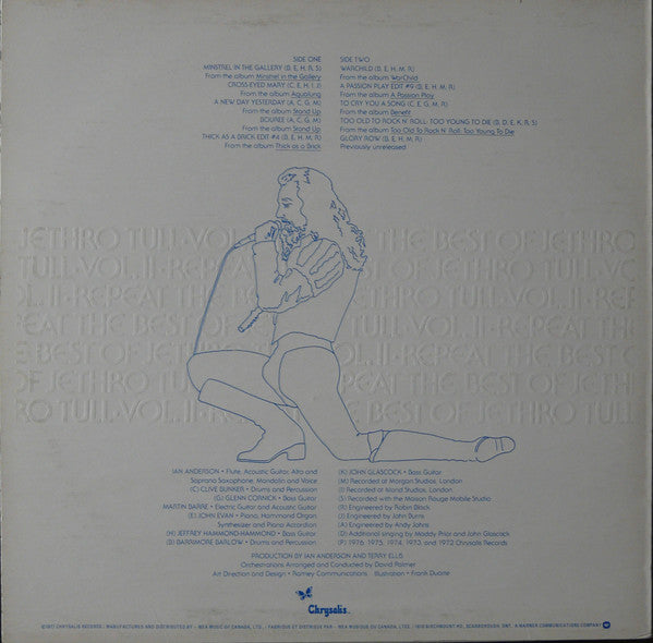 Jethro Tull / Repeat - The Best Of Jethro Tull - Vol. II - LP Used
