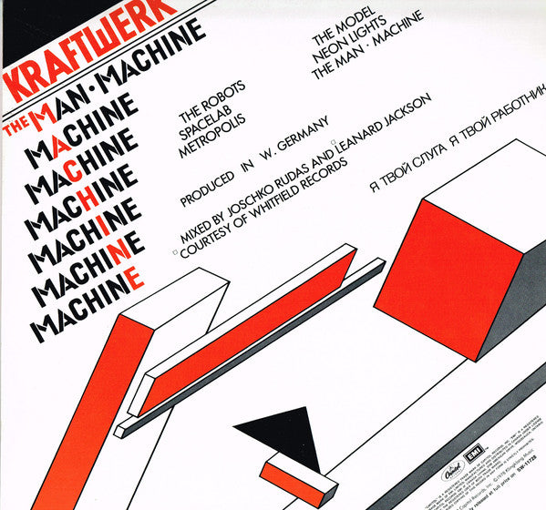 Kraftwerk / The Man · Machine - LP (Used)
