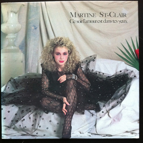 Martine St.Clair / Ce Soir L'Amour Est Dans Tes Yeux - LP Used