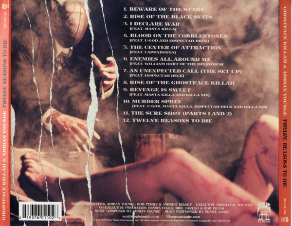 Ghostface Killah & Adrian Younge / Twelve Reasons To Die - CD (Used)