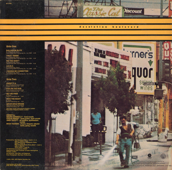 The Sweet / Desolation Boulevard - LP Used