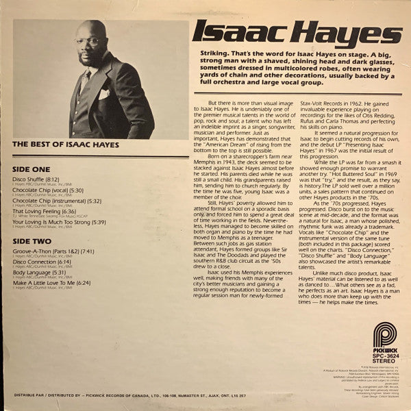Isaac Hayes / The Best Of Isaac Hayes - LP USED