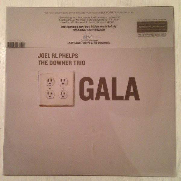 Joel RL Phelps, The Downer Trio / Gala - LP NUMBERED