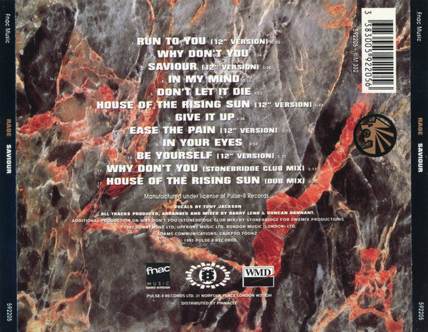 Rage / Saviour - CD (Used)