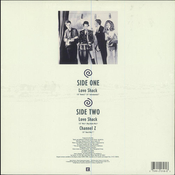 The B-52's / Love Shack - 12" (Used)