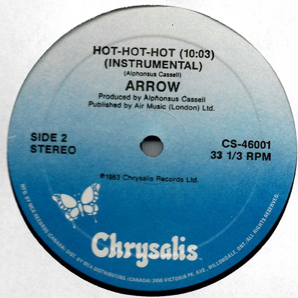 Arrow / Hot-Hot-Hot - LP 12'' Used