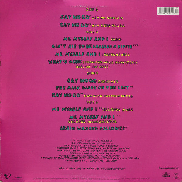 De La Soul / Say No Go - 12" (Used)