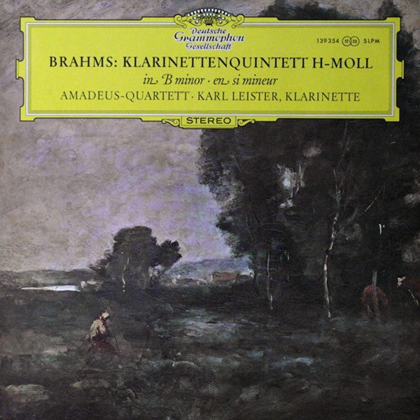 Brahms / Amadeus-Quartett ‧ Karl Leister / Quintette avec clarinette en si mineur op. 115 - LP d'occasion