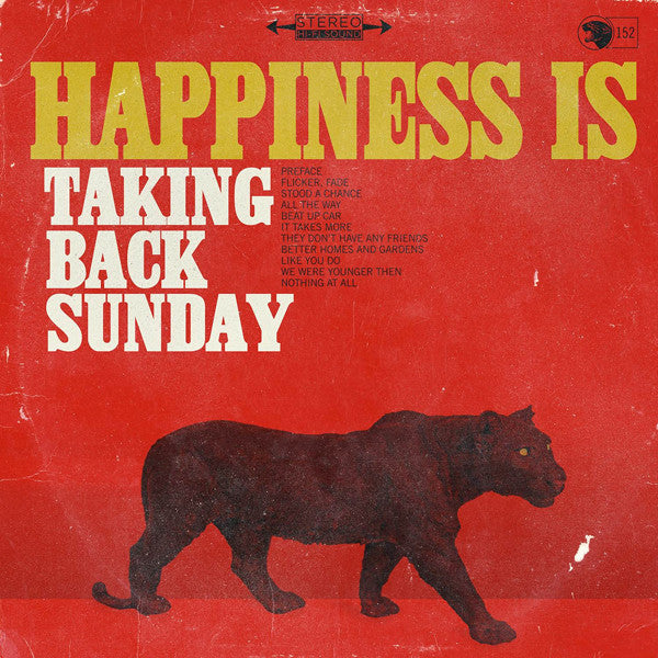 Taking Back Sunday / Happiness Is - LP RED
