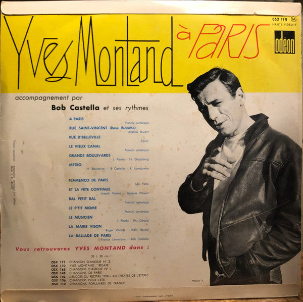 Yves Montand / À Paris - LP Used