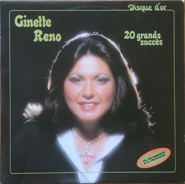 Ginette Reno / 20 Grands Succès - LP Used
