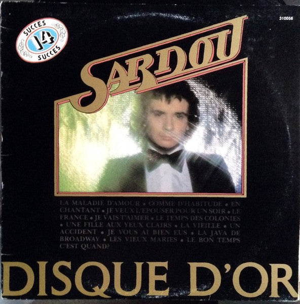 Michel Sardou / Disque D'Or - LP occasion