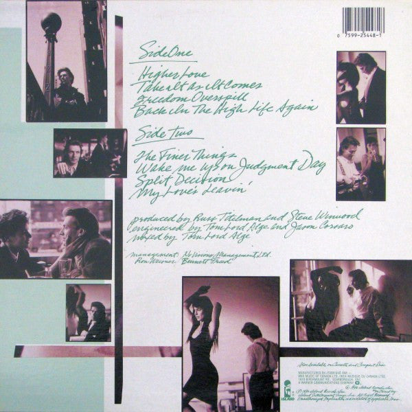 Steve Winwood / Back In The High Life - LP USED