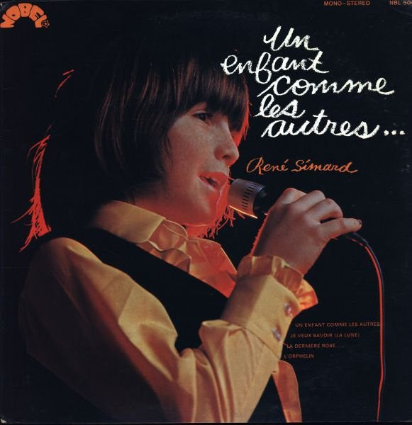 Rene Simard / Un Enfant Comme Les Autres - LP Used