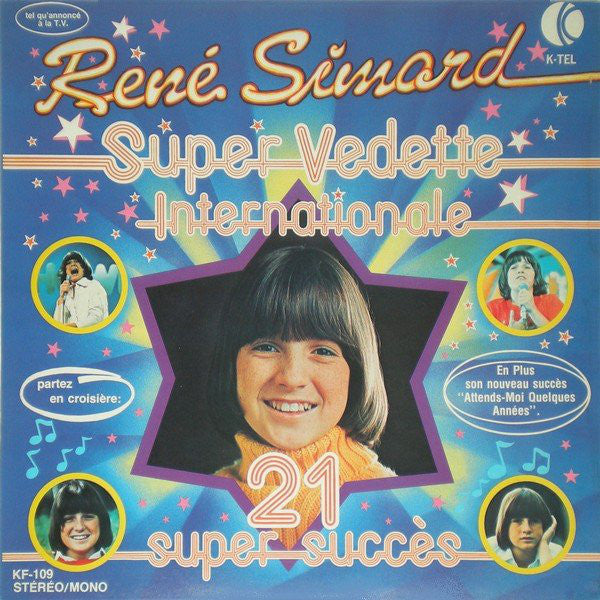 René Simard / Super Vedette Internationale - 21 Super Succès - LP Used