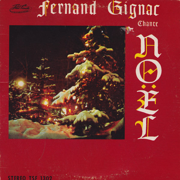Fernand Gignac / Fernand Gignac Chante Noël - LP Usagé