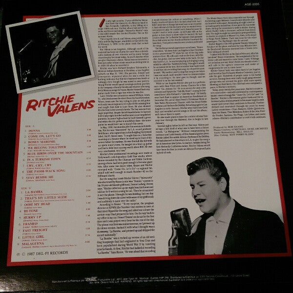 Ritchie Valens / Greatest Hits - LP USED