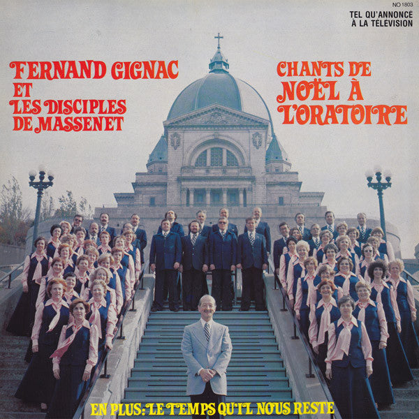 Fernand Gignac Et Les Disciples De Massenet / Chants De Noël À L'Oratoire - LP (Used)