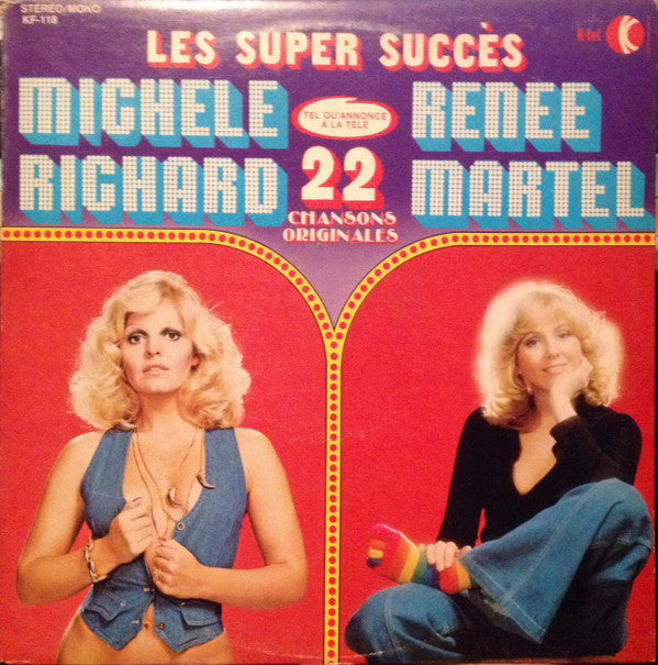 Michèle Richard, Renée Martel / Les Super Succès - LP Used