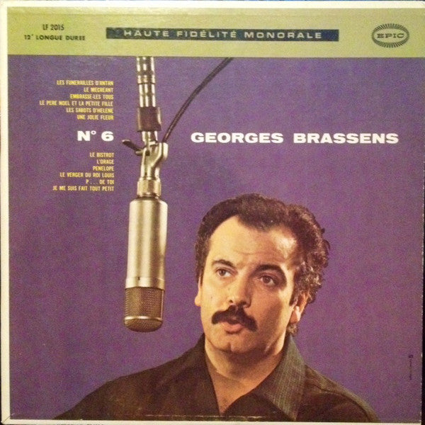 Georges Brassens / No 6 - LP (Used)