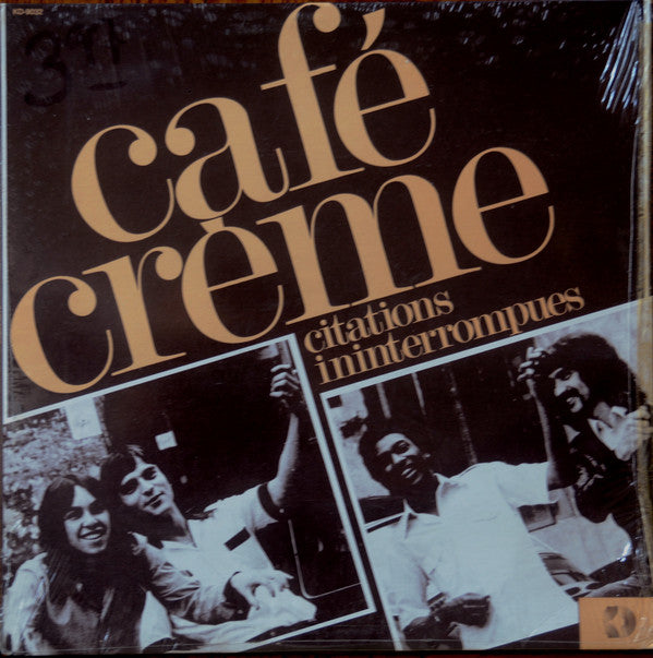 Café Crème / Citations Ininterrompues - LP 12" Used